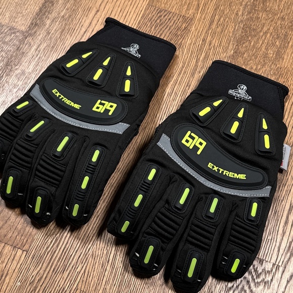 RefrigiWear Extreme Freezer Gloves 679 3M Insulated Fridge Black Unisex Large - Picture 2 of 8